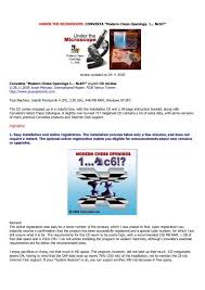 We have many other materials and lessons that will help you to this ever popular defense has had its ups and downs through the history of modern practice. Convekta Modern Chess Openings Nc6 Pdf Jovan Petronic