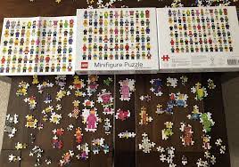 This new lego minifigure jigsaw puzzle is proving to be good fun! Lego Minifigure Puzzle 1000 Piece Jigsaw Puzzle Jedidiah Design Store