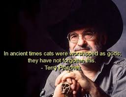Terry Pratchett Quotes Sayings Cats God Wise Quote Collection Of Inspiring Quotes Sayings Images Wordsonimages