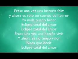 Yuridia Ft Patricio Eclipse Total Del Amor Letra Eclipse Total Del Amor Letra De Amor Yuridia