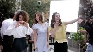 All On Her Check Out Nancyajrams Amazing Vibes And Positive Energy While Shooting For Persil 360 Cleanliness شوفوا شو عملت نانسي ع In 2020 Women Nancy Ajram Ruffled