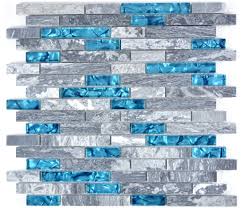 Hanse is one of the most professional glass mosaic manufacturers and suppliers in china. Mosaik Netzwerk Mosaik Fliese Transparent Transluzent Grau Verbund Glasmosaik Crystal Stein Grau Blau 87 0404
