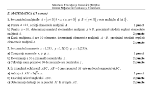 Programele valabile pentru examenul de titularizare 2019 au fost publicate de ministerul educației vorbim despre programele pentru biologie, chimie, consiliere psihologică, coregrafie, cultură civică, economie, educație muzicală, educatoare, filosofie, geografie, geologie, informatică, învățători etc. Rezolvare Subiect MatematicÄƒ Definitivat InvÄƒÈ›Äƒtori 2015