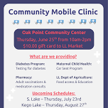 Community Mobile Clinic: Oak Point