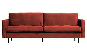 Our expertly handcrafted sofas boasting elegance in every stitch! Rodeo Classic Sofa 2 5 Seater Velvet Chestnut