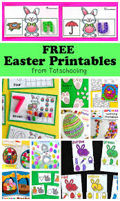 Education is a serious business, but kids just want to have fun. Free Easter Printables For Kids Totschooling Toddler Preschool Kindergarten Educational Printables