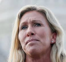 MTG is PO'd at her own party. She says she is going it alone a lot lately  according to published reports. “I think the Republican Party has turned  its back