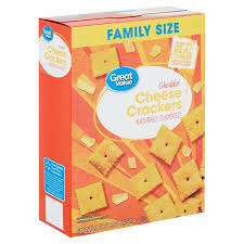 Download Great Value Cheddar Cheese Baked Snack Crackers 21 Oz Walmart Com In 2020 Cheddar Cheese Cracker Snacks No Bake Snacks PSD Mockup Templates