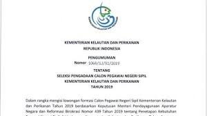 Paco el chato 6 grado. Kementerian Kelautan Dan Perikanan Rilis Formasi Cpns 2019 Total Ada 399 Formasi Cek Di Sini Halaman All Tribunnews Com