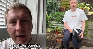 Joe Lycett claims Harry Styles still owes him a Kit Kat as payment for  painting