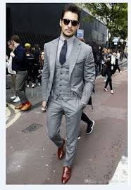 Men's suits are measured in a very specific way. Mens Light Grey Suits Jacket Pants Formal Dress Men Suit Set Men Wedding Suits Groom Tuxedos Jacket Pant Slim Fit Groom Suit David Gandy Suit Wedding Suits Men