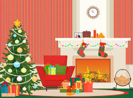 It can be used for any presentation topics. 2 723 Christmas Living Room Stock Illustrations Cliparts And Royalty Free Christmas Living Room Vectors