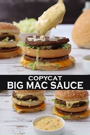 Next, add the remaining ingredients and stir everything well to make a creamy sauce. Mcdonalds Homemade Copycat Burger Recipe Sauce Make From Big Mac Abig Mac Sauce Recipe Make A Copycat Recipes Mac Sauce Recipe Big Mac Sauce Recipe
