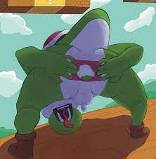 :d anus ass ass focus egg egg laying from behind from below goatse  highres mario (series) no humans non-web source open mouth screaming smile  spread anus super mario bros.
