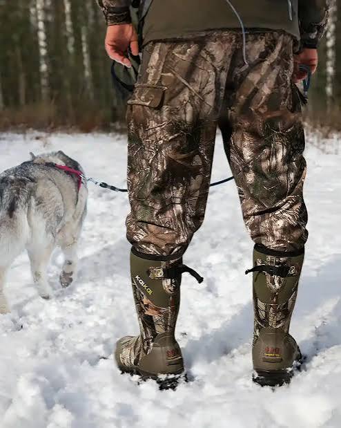 Men's 800g Thinsulate Insulated Camo Hunting Boots - Kalkal