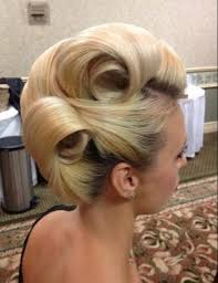 Upswept hairstyles were worn day and evening for women with medium to long hair. Victory Rolls Short Hair Shefalitayal