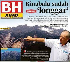 Gunung kinabalu hanya terpaut beberapa ratus kilometer dari garis batas pulau kalimantan dan malaysia. Gunung Kinabalu Merekah Tidak Stabil Buletin Sabah