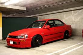 The cars' price tag in 1994 hit 3,350,000 yen, which is just under $32,000 usd. Obetski 1995 Toyota Corolla S Photo Gallery At Cardomain Toyota Corolla Corolla Toyota