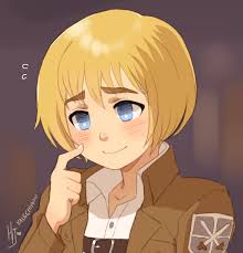 Female Shingeki Snk Blonde Short Hair Noooo Incorrect Armin Is Not Female Attack On Titan Anime Anime Attack On Titan