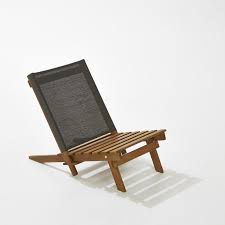 Acacia Deckchair La Redoute Interieurs La Redoute Outdoor Chairs Low Beach Chairs Garden Chairs