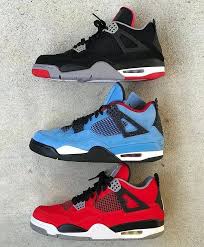 Friends and family release of the travis scott cactus jack jordan 4, with nike air replacing the jumpman found on the heel of the general. Air Jordan 4 Bred Cactus Jack Toro Jordan Shoes Retro Cute Nike Shoes Nike Air Shoes