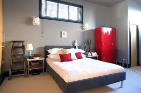 Red Lockers Modern Bedroom Furniture
