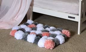 For the color combination, i really wanted something pretty neutral we liked the look of the rug to have different size pom poms. How To Clean A Pom Pom Rug Crochet Me