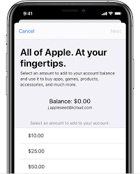 Geld Zu Deinem Apple Id Guthaben Hinzufugen Apple Support