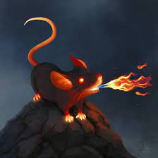 Lava Rat In 2020 Creature Concept Art Creature Artwork Mythical Creatures Art