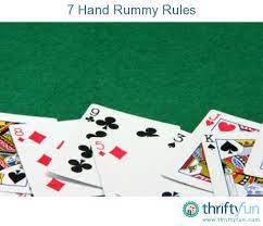 7 Hand Rummy Rules Rummy Rules Rummy Rummy Card Game