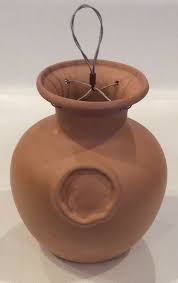 Australian Down Under Pots Patented Terra Cotta Upside Down Hanging Planter Hanging Planters Planters Terracotta