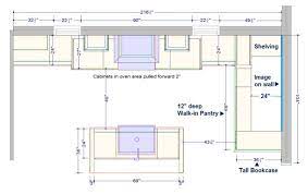 Base cabinets measure 34 1/2 high and 36 high with countertop. Step Into A New Kind Of Pantry Northeast Building Supply
