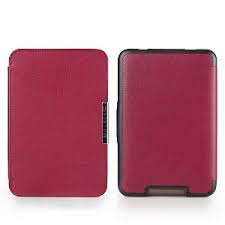 Mulbess Tolino Shine Hulle Case Aus Echtem Leder Amazon De Computer Zubehor Violett Rotwein Leder