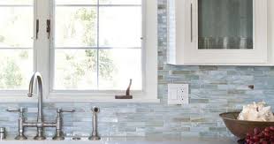 6 coastal backsplash ideas that are refreshingly cool. Coastal Kitchen Backsplash