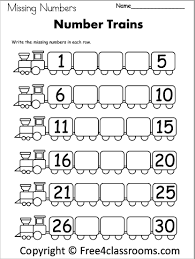 free kindergarten math worksheet numbers free4classrooms