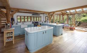 open plan kitchen living room design