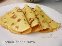 Delle crepes dolci senza uova e con il latte vegetale.altrettanto buone ma molto più leggere! Crepes Senza Uova