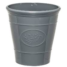 Cache Pot Effet Vernis Gris O 30 Cm Pot Jardiniere Et Bac A Fleur Decoration De Jardin Jardin Et Plein Air Gifi
