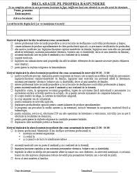 Restricţii de circulaţie noaptea şi noua. Modelul Actualizat Al DeclaraÈ›iei Pentru Municipiul ConstanÈ›a Ct100 Ro
