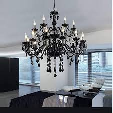 Shijing Black Crystal Chandelier Light Modern Black Chandelier Lighting For Bedroom Di In 2020 Crystal Ceiling Lamps Ceiling Lamps Living Room Black Crystal Chandelier