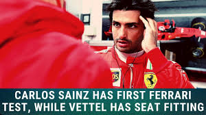 (it) should be a 3 years contract, and vettel will replace they, however, also add that sergio perez is willing to bring in sponsors to ensure he keeps his seat in 2021. Carlos Sainz Tests For Ferrari While Sebastian Vettel Has Aston Seat Fitting F1 News 27 01 21 Youtube