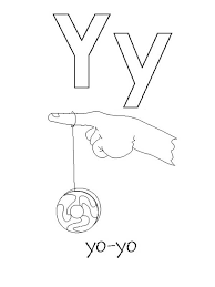 • so bring out the artist in you and paint with your favorite colors without having to worry about drawing. Alphabet Letter Y For Yo Yo Coloring Page Bulk Color
