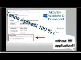 Kamu bisa mempraktikannya di laptop atau pc kesayanganmu. How To Permanently Activate Windows 10 For Free Without Any Software 2021 100 Work Youtube