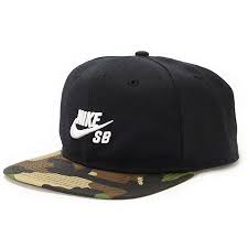 Nike Sb Commander Black Camo Snapback Hat Zumiez Black Camo Nike Sb Black Wool Hat