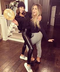 Leather Leggings White Sneakers Black Pullover Hoodie