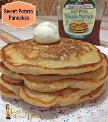Sweet Potato Pancakes With Cinnamon Honey Butter Recette Recette Bon Appetit Manger