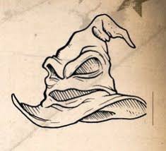 Resultado De Imagen Para Sorting Hat Gryffindor Tattoo Harry Potter Sketch Harry Potter Drawings Harry Potter Tattoos There are a couple of patches on the hat i found it easier to actually glue the accessories to the hat rather than sew, because with the podge it was difficult to. resultado de imagen para sorting hat