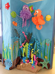 Under The Sea Decorations Ideas Pool Noodle Coral Reef Under The Sea Decorations Under The Sea Crafts Sea Decor
