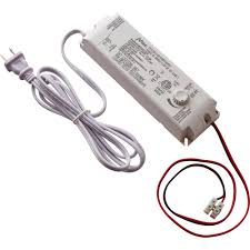 Commercial Electric 30 Watt 12 Volt Led Lighting Power Supply With Dimmer 17064 The Home Depot
