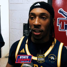 Postgame interview with Wayne Memorial junior Carlos Medlock Jr. after they  beat Detroit King in the Division 1 Quarterfinal